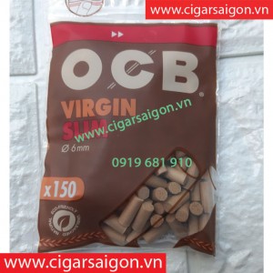 Đầu lọc thuốc lá cuốn OCB Virgin Filter Slim 150
