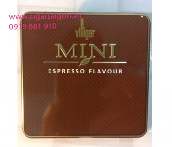 Xì gà Villiger Mini Espresso Flavour, mini nâu, villiger espresso