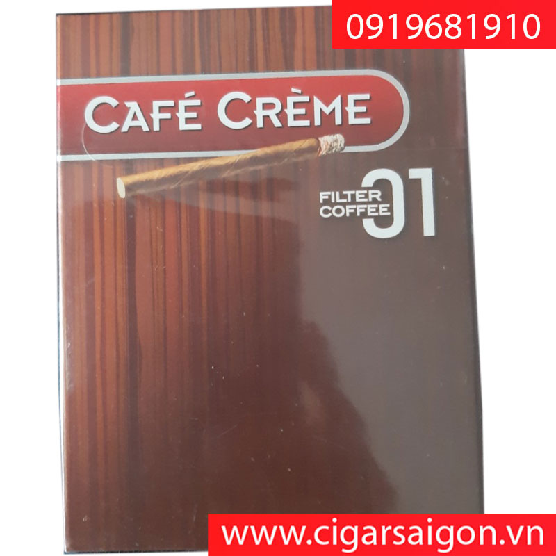 Xì gà Café Crème Filter Coffee hộp giấy
