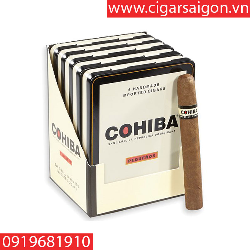 Xì gà Cohiba Pequenos hộp 6 điếu (Cohiba hộp 6 điếu)