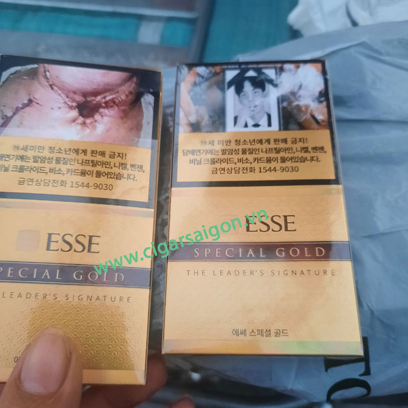 Thuốc lá ESSE Special Gold Hàn Quốc