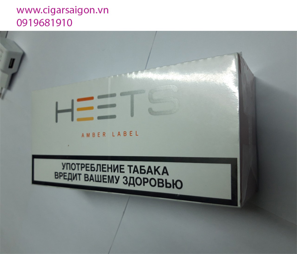 Thuốc lá điện tử Heets IQOS Amber Label-Nga