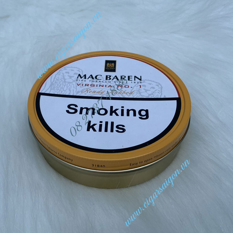 Thuốc hút tẩu Mac Baren Virginiaa Choice No1 LON 100gram