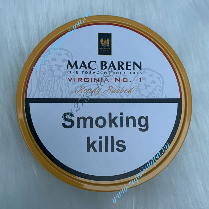 Thuốc hút tẩu Mac Baren Virginiaa Choice No1 LON 100gram