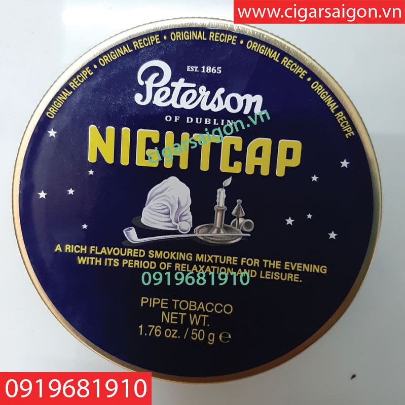 Thuốc hút tẩu Peterson Nightcap Hàng Đan Mạch Denmark