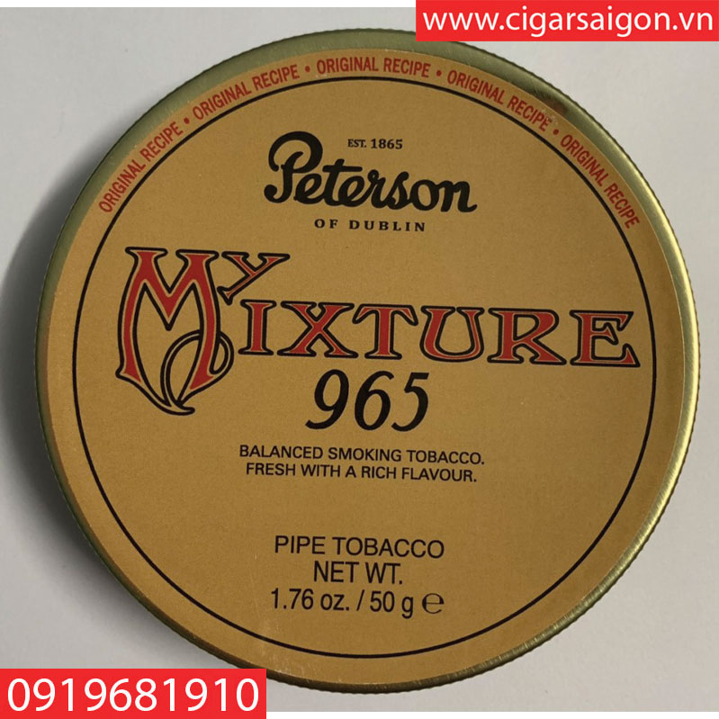 Thuốc hút tẩu Peterson Mixture 965 hàng Mỹ