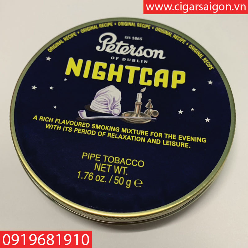 Thuốc hút tẩu Peterson Nightcap Hàng Mỹ